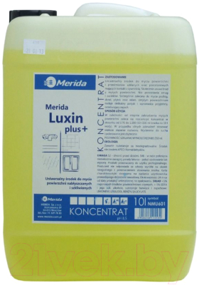 Универсальное чистящее средство Merida Luxin Концентрат (10л)