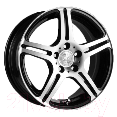 

Литой диск Racing Wheels, Classic H-568 15x6.5" 5x105мм DIA 56.6мм ET 38мм BK F/P