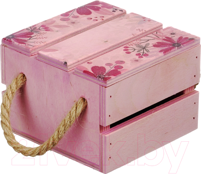 Ящик для хранения Белэкспоформ 1805.2.4 (розовый)