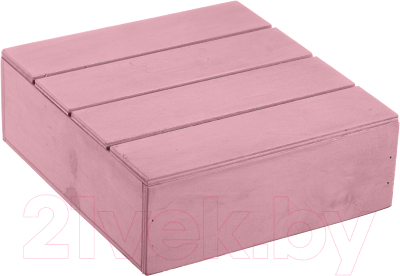 Ящик для хранения Белэкспоформ 1807 (розовый)