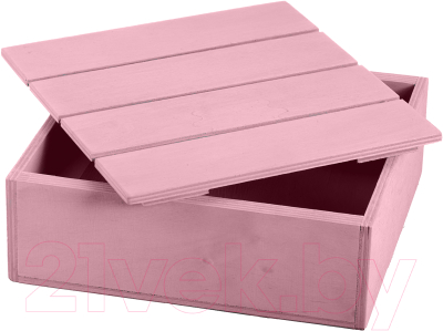 Ящик для хранения Белэкспоформ 1807 (розовый)