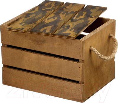 Ящик для хранения Белэкспоформ 1801.2.9 (коричневый)