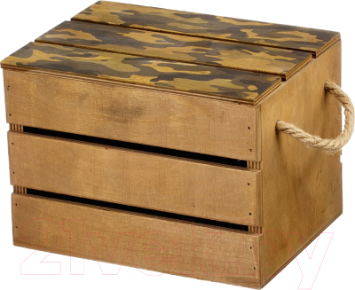 Ящик для хранения Белэкспоформ 1801.2.9 (коричневый)
