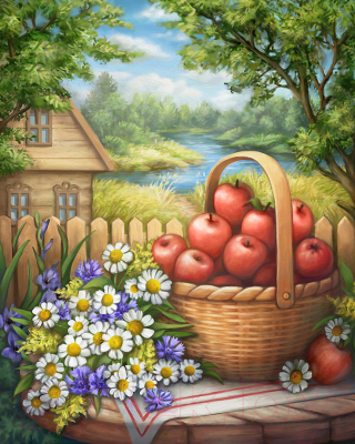 

Набор алмазной вышивки Алмазная живопись, Дачный натюрморт / АЖ-1698