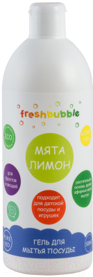 Средство для мытья посуды Freshbubble Мята и лимон (500мл)