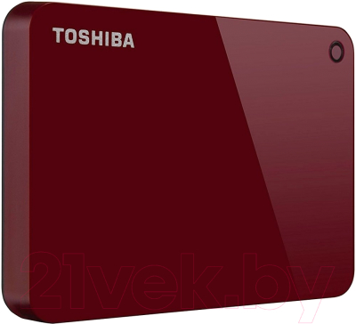 Внешний жесткий диск Toshiba Canvio Advance 4TB (HDTC940ER3CA) (красный)