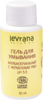 Гель для умывания Levrana Антибактериальный с ферментами ржи (50мл) - 