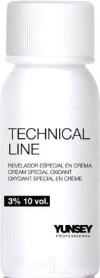 Крем для окисления краски Yunsey Professional Technical Line Cream Special Oxidant 3% 10 vol (120мл)