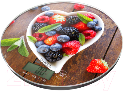 Кухонные весы Home Element HE-SC933 (ягодный микс)