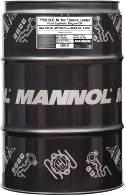 Моторное масло Mannol OEM 5W30 SM/CF / MN7709SP-60 (60л)