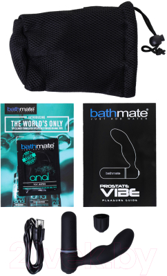 Вибропробка Bathmate Vibe BM-PM-BR (черный)