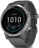 Умные часы Garmin Vivoactive 4 / 010-02174-03 (серебристый/серый) - 