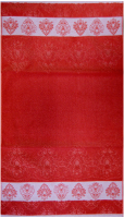 Полотенце Privilea Барокко 10с13 (50x90, коралловый)