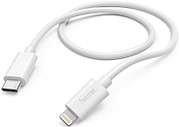 

Кабель Hama, Lightning (m) USB Type-C (m) Mfi / 00183295