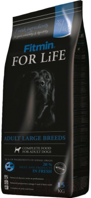 Сухой корм для собак Fitmin For Life Adult Large Breeds (15кг)