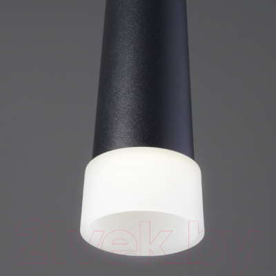 Потолочный светильник Elektrostandard DLR038 7+1W 4200K (черный матовый)