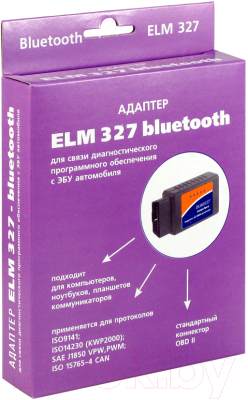 Адаптер для автосканера Орион ELM Bluetooth 327 / 3003