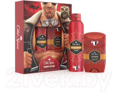 Набор косметики для тела Old Spice Roamer дезодорант твердый 50мл+гель для душа 250мл