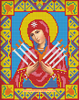 

Набор алмазной вышивки Алмазная живопись, Икона Семистрельная Богородица / АЖ-2009