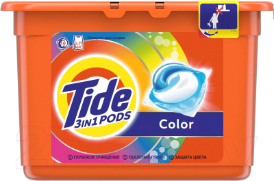 Капсулы для стирки Tide Color (15x24)