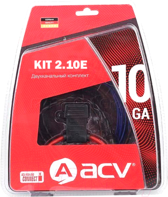 Набор для подключения автоакустики ACV KIT 2.10E