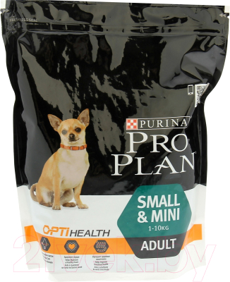 Сухой корм для собак Pro Plan Adult Small & Mini Opti Health с курицей (700г)
