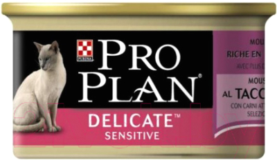 

Корм для кошек Pro Plan, Delicate Sensitive с индейкой