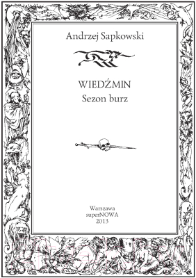 Книга АСТ Ведьмак.Сезон гроз (Сапковский А.)