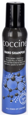 Шампунь для обуви Coccine Nano Shаmpoo Sprai для кожи и текстиля (150мл)