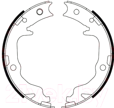 

Тормозные колодки TRW, GS8804