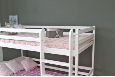 Двухъярусная кровать детская Можга Р426 (белый)