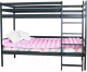 Двухъярусная кровать детская Можга Р426 (антрацит) - 