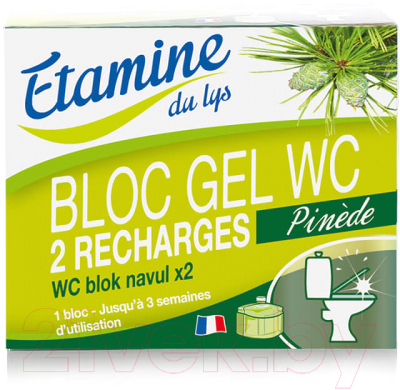 

Чистящее средство для унитаза Etamine du Lys, Гелевой блок
