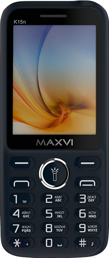 Мобильный телефон Maxvi K15n (синий)