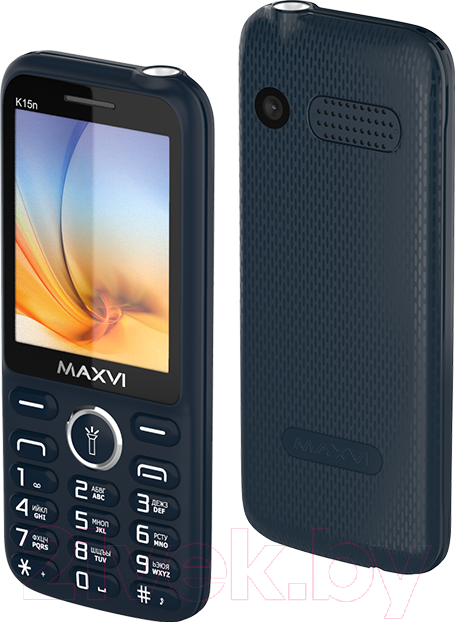 Мобильный телефон Maxvi K15n (синий)