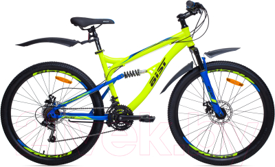 Велосипед AIST Avatar Disc 17.5 (желтый/синий)