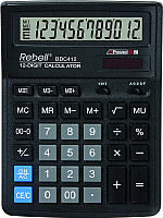 Калькулятор Rebell RE-BDC412 BX (SDC444+) - 