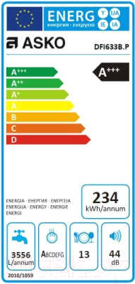 Посудомоечная машина Asko DFI633B.P