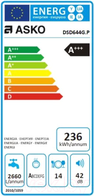 Посудомоечная машина Asko DFI644G.P