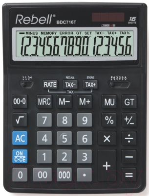 Калькулятор Rebell RE-BDC716T BX