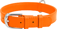 Ошейник Collar Waudog Glamour 33044 (оранжевый) - 