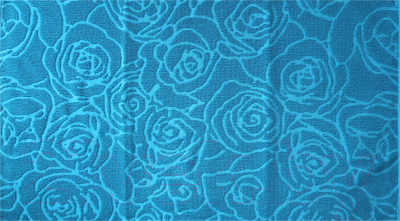 Изображение товара Полотенце Privilea Роза маленькая / 9с22 (50x90, бирюзовый)