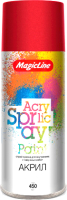 

Краска автомобильная Magicline, RAL 3002 / 150