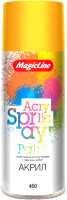 

Краска автомобильная Magicline, RAL 1003 / 220
