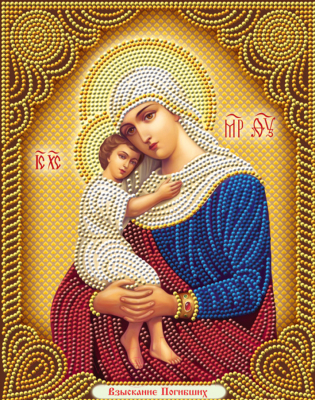 

Набор алмазной вышивки Алмазная живопись, Икона Взыскание Погибших / АЖ-5063