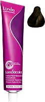 Крем-краска для волос Londa Professional Londacolor Стойкая Permanent 4/71 (шатен коричнево-пепельный) - 