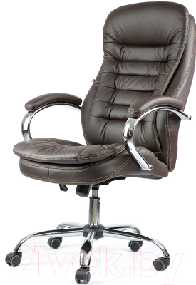 Кресло офисное Calviano VIP-Masserano Tilt SA-1693 Н (коричневый, DMSL)