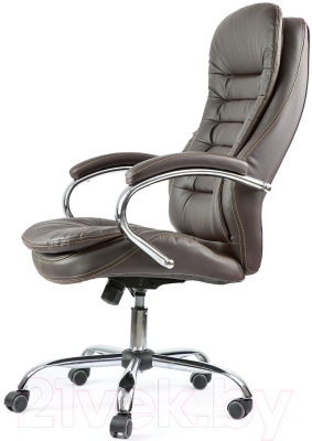 Кресло офисное Calviano VIP-Masserano Tilt SA-1693 Н (коричневый, DMSL)