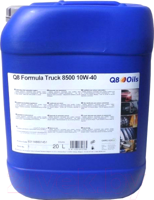 Моторное масло Q8 F Truck 8600 10W40 / 101148101451 (20л)