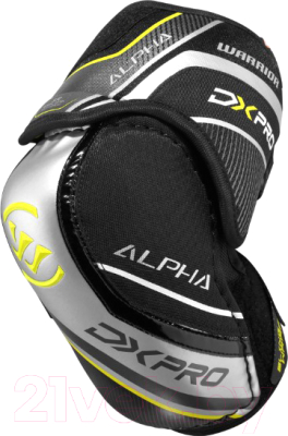 Налокотники хоккейные Warrior Alpha Dx Pro Sr Elbow Pads / DXPEPSR9-S (черный)